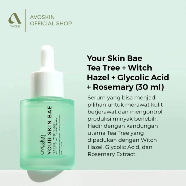 Avoskin Advanced Acne Fighter Tea Tree + Witch Hazel + Glycolic Acid Serum