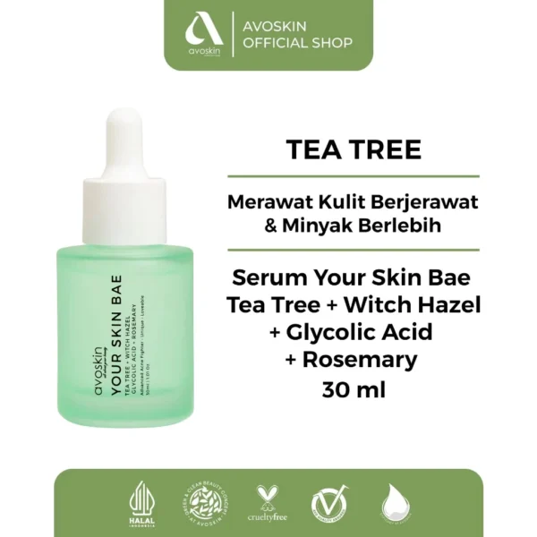 Avoskin Advanced Acne Fighter Tea Tree + Witch Hazel + Glycolic Acid Serum