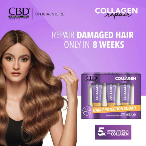 CBD Collagen Repair Hair Serum Oil