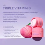 Finally Found You Moisturizer Triple Vitamin B-arrier + Peach + Snail Mucin