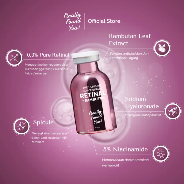 Finally Found You The Ultimate Concentrate Retinal + Rambutan