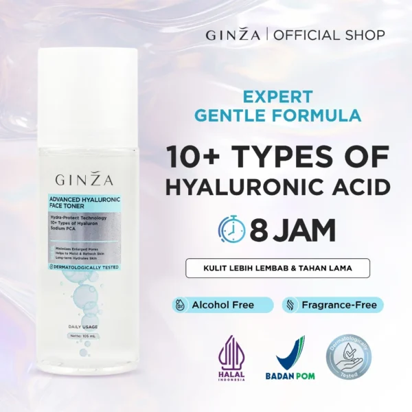 Ginza Advanced Hyaluronic Face Toner