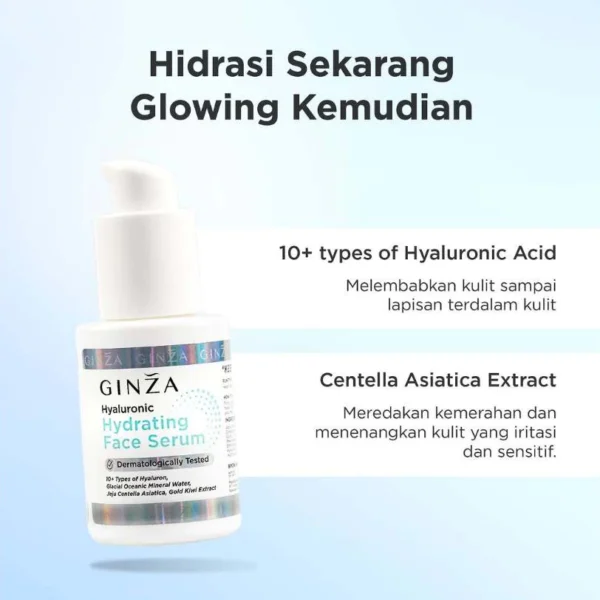 Ginza Hyaluronic Hydrating Face Serum