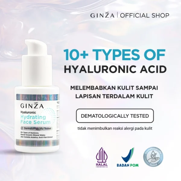 Ginza Hyaluronic Hydrating Face Serum