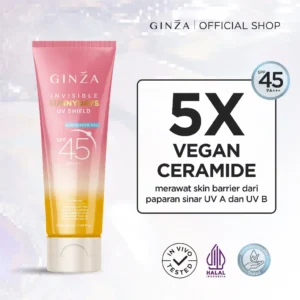 Ginza Invisible Sundays UV Shield Sunscreen Gel SPF 45 PA+++