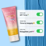 Ginza Invisible Sundays UV Shield Sunscreen Gel SPF 45 PA+++