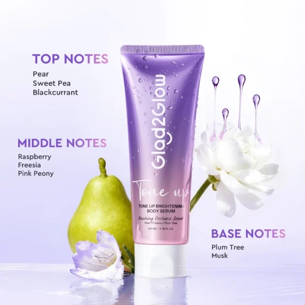 Glad2Glow Tone Up Brightening Body Serum