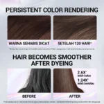 Hued Hair Professional Hi Sleek Comb-In Hair Color 160ml