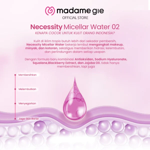 Madame Gie Necessity Micellar Water