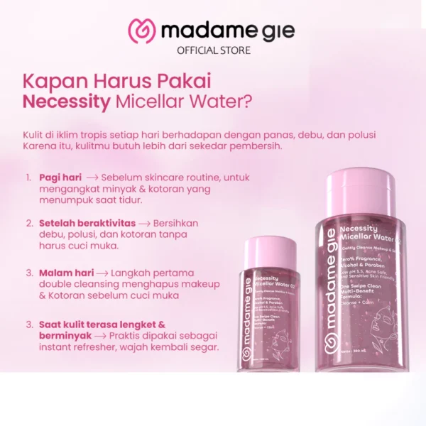 Madame Gie Necessity Micellar Water
