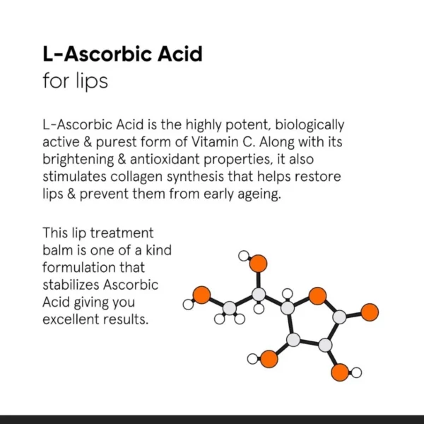 Minimalist 8% L-Ascorbic Acid Lip Brightening Balm