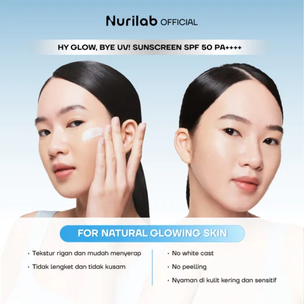 Nurilab HY Glow Bye UV Sunscreen SPF 50 PA++++