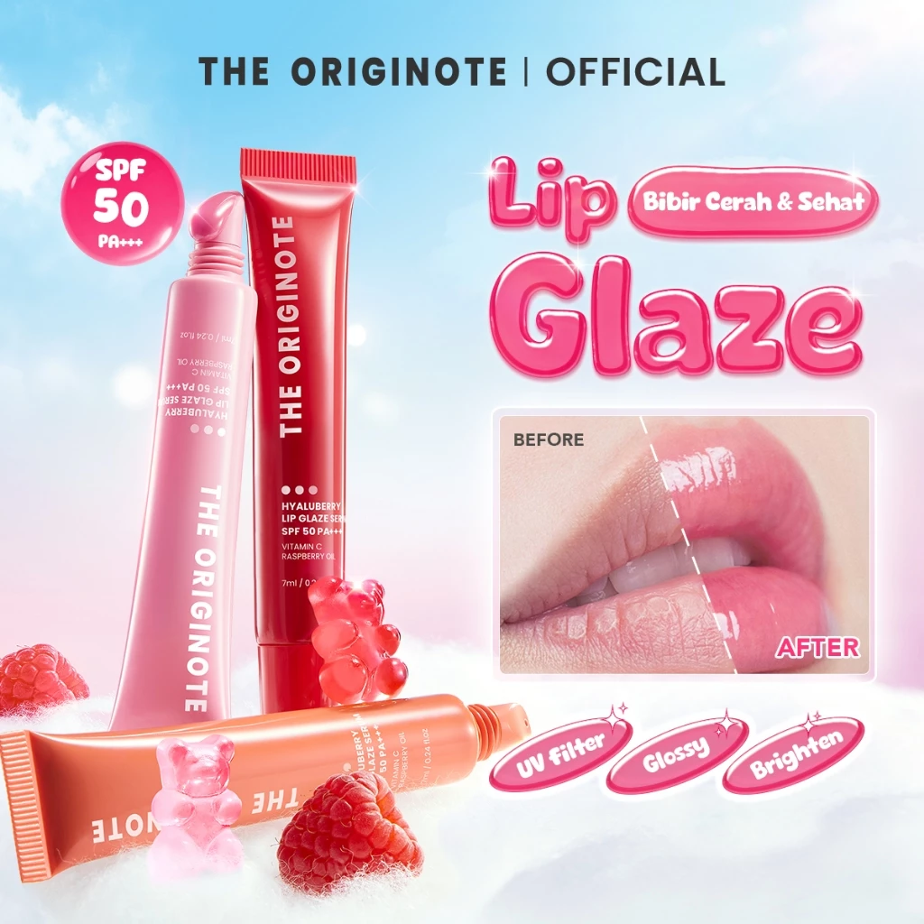Originote Hyaluberry Lip Glaze Serum SPF 50 PA+++