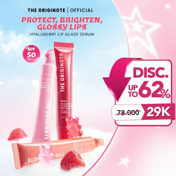 Originote Hyaluberry Lip Glaze Serum SPF 50 PA+++