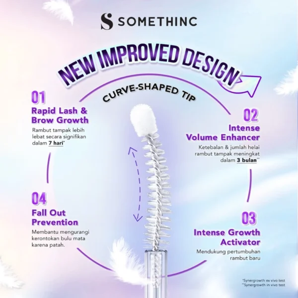 Somethinc A.S.A.P Eyelash & Brow Treatment Serum