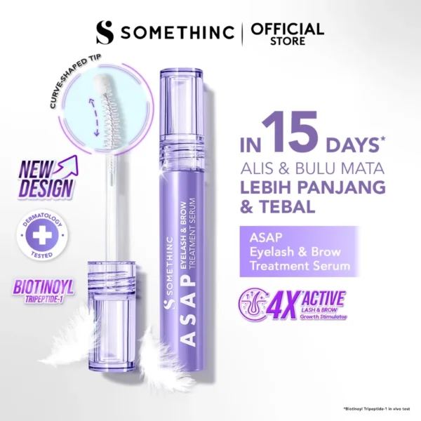 Somethinc A.S.A.P Eyelash & Brow Treatment Serum