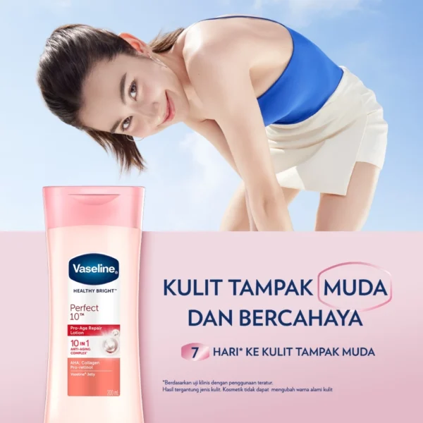 Vaseline Healthy Bright Perfect 10 Hand Body Lotion