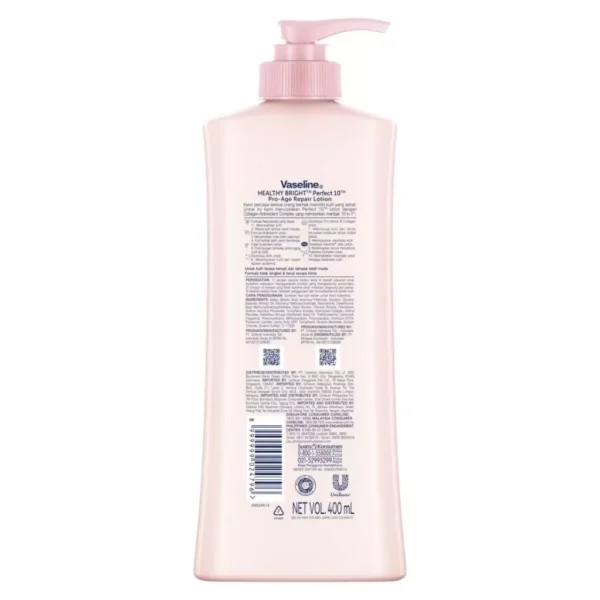 Vaseline Healthy Bright Perfect 10 Hand Body Lotion