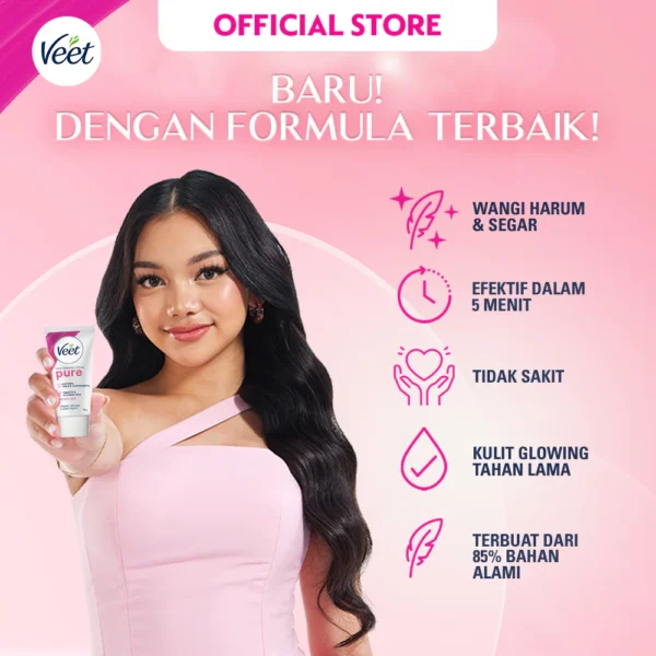 Veet Hair Removal Cream Pure